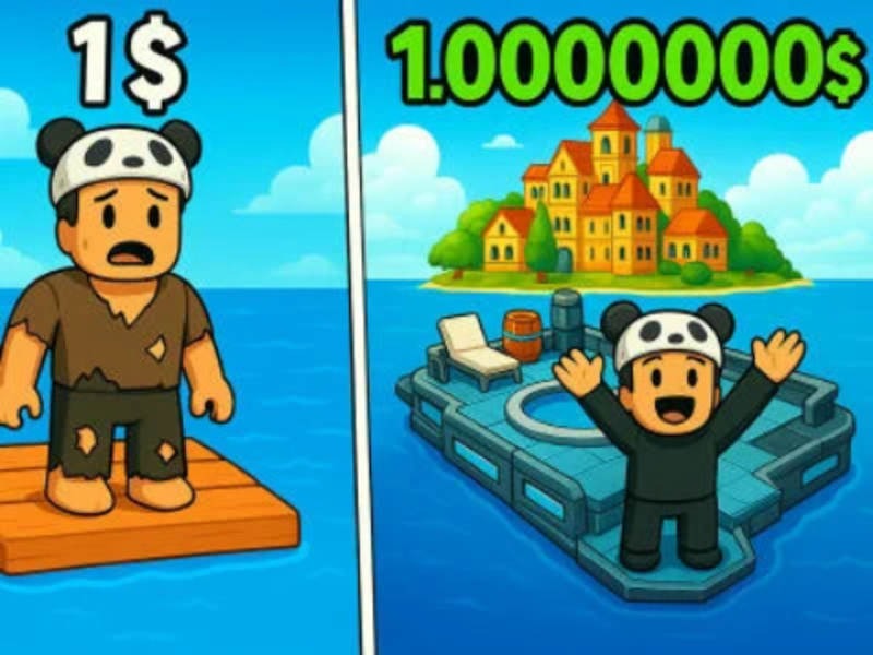 Spil Roblox: Raft Tycoon online