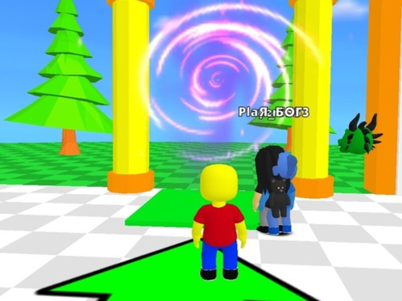 Spil Roblox: Gulvet er lava-udfordring online