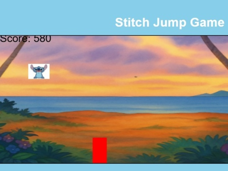 Spil Stitch Jump Game online
