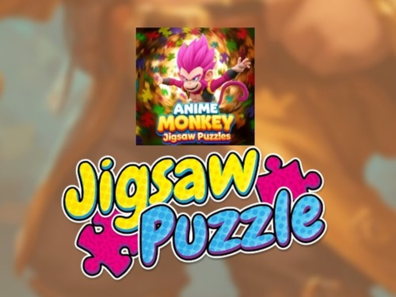 Spil Anime Monkey Jigsaw Puzzles online
