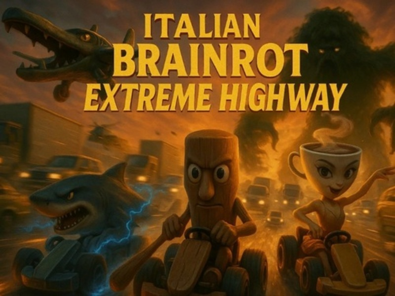 Spil Italiensk Brainrot Extreme Highway online