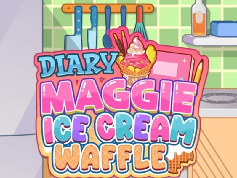 Spil Dagbog Maggie: Ice Cream Waffle online