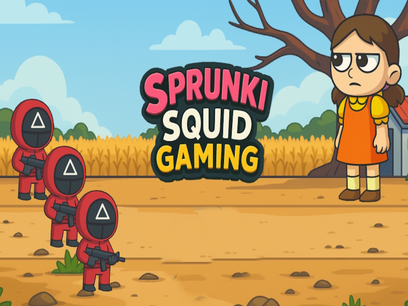 Spil Sprunki Squid Gaming online