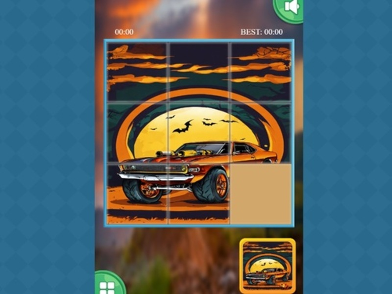 Spil Monster truck glidende gåder online